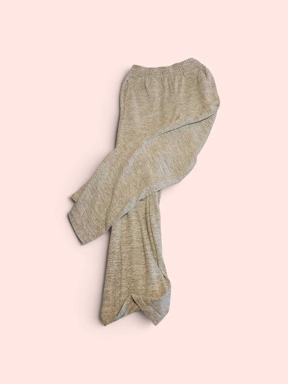 Zenana Outfitters Lavender V-Neck Sweater - Soft Lilac Gray Flare LOUNGE PANTS